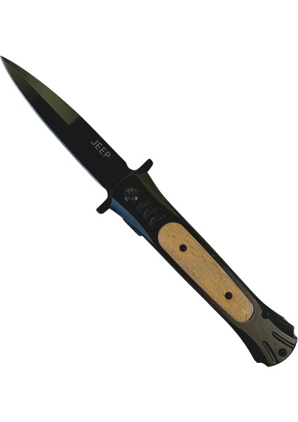 Titanyum Kemer Klipsli Gri - Siyah 21CM