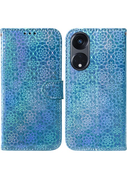 Oppo Için Kılıf Oppo 8t 5g Kart Yuvası Standı Tutucu Premium Pu Deri Cüzdan (Yurt Dışından)