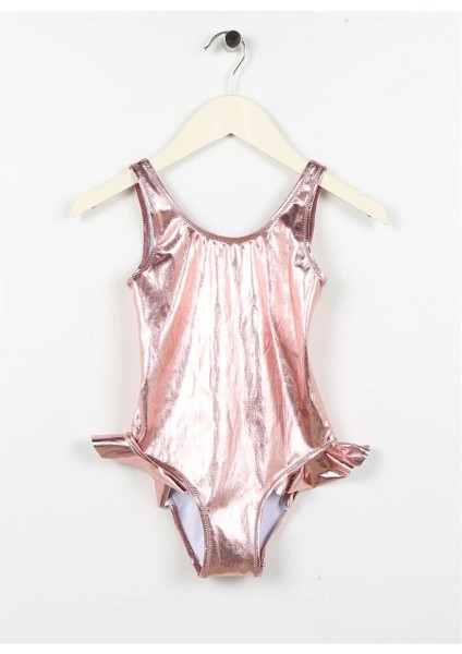 Abbey Junior Swimsuit Pembe Çocuk Mayo