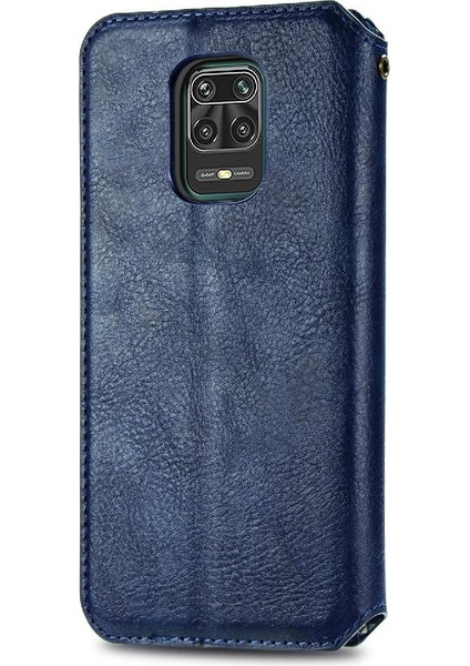 Xıaomı Redmi Not 9 Pro Zarif Iş Deri Kılıf Için Kılıf Çevirin (Yurt Dışından)