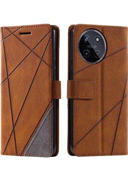 Realme 11 4g Pu Deri Manyetik Darbeye Kart Tutucu Kickstand Için Kılıf (Yurt Dışından) indirimleri