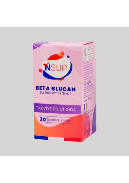 Beta Glukan Mürver Ekstresi 30 Kapsül