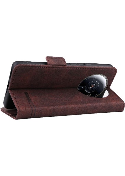 Xiaomi 12 Için Kılıf Ultra Deri Folio Flip Case Koruyucu Kapak Kartı (Yurt Dışından) fırsatları