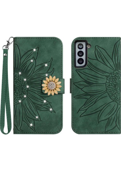 Samsung Galaxy S21 Artı Telefon Kılıfı Flip Cüzdan Kredi Kartı Tpu Pu (Yurt Dışından)