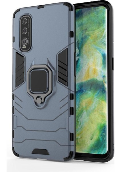 Oppo Bulmak Için Kılıf X2 Darbeye Kapak Kickstand 360 &deg; Dönen Halka Damla (Yurt Dışından)