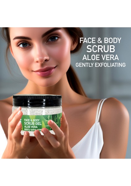 Ostwınt Face&body Scrub Gel Aloe Vera 300 ml