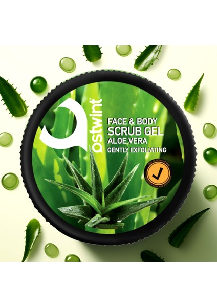 Ostwınt Face&body Scrub Gel Aloe Vera 300 ml