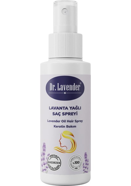 Dr. Lavender Doğal Lavanta Yağlı Aşırı Yıpranmış Saçlar Için Keratin Bakım Sıvı Saç Kremi