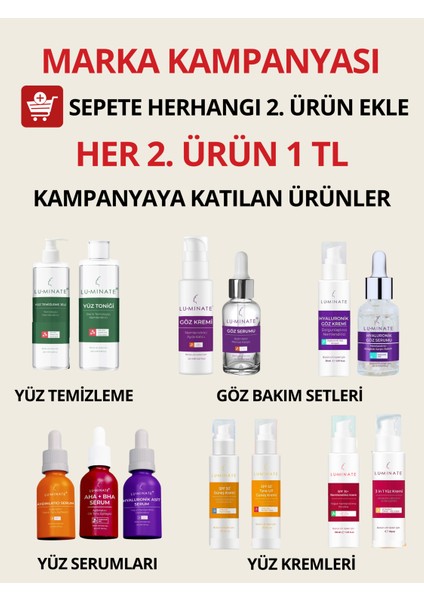 Hyaluronik Göz Altı Serumu Göz Çevresi Nemlendirici Yaşlanma Karşıtı 20 ml