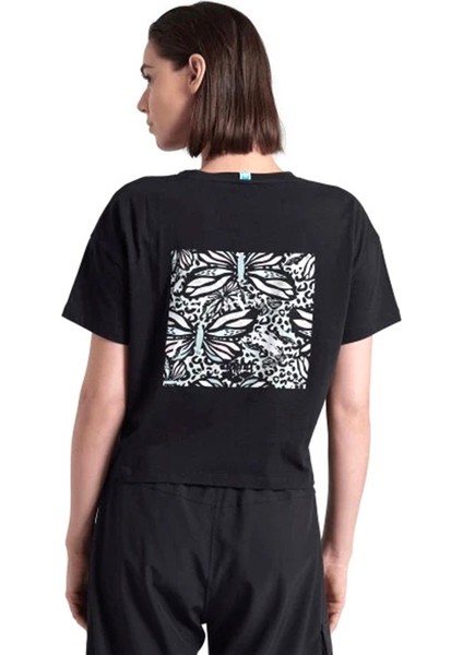 Crop Tee Printed Kadın Günlük Stil T-Shirt 007391500 fiyatları