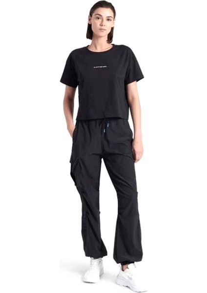 Crop Tee Printed Kadın Günlük Stil T-Shirt 007391500 modelleri