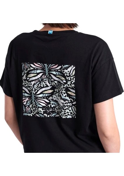 Crop Tee Printed Kadın Günlük Stil T-Shirt 007391500 indirimleri