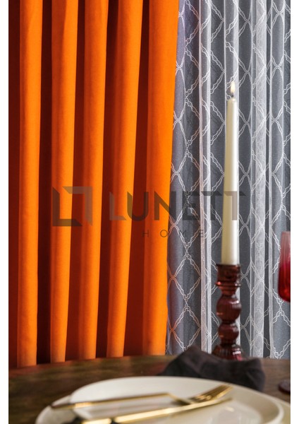 Kullanıma Hazır Sık Pile 1x3 Dikim Fon Perde Tek Kanat 9250