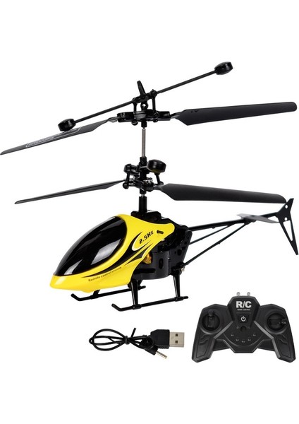Yeni Iki Yönlü USB Şarj Helikopter Uzaktan Kumandalı Uçak Işıklı Çocuk Oyuncağı (Yurt Dışından)