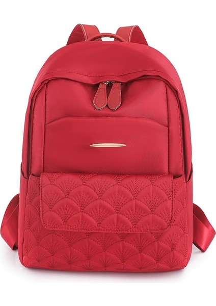 Şık Işlemeli Büyük Kapasiteli Sırt Çantası (Yurt Dışından)