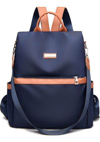 Şık, Kontrast Renkli, Çok Işlevli, Hafif Seyahat Sırt Çantası (Yurt Dışından)