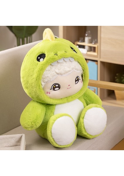 Dadı Bebek Tavşan Bebek Sevimli Kurt Bebek Peluş Oyuncak 34 cm (Yurt Dışından)