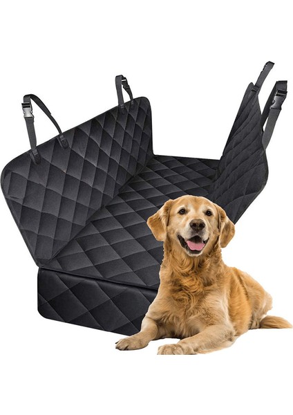 Evcil Hayvan Araba Paspası, Iki Koltuklu Evcil Hayvan Araba Paspası, Su Geçirmez Paspas, Araba Araba Köpek Minderi, Su Geçirmez, Arka Koltukta Insan Oturabilir (Yurt Dışından)