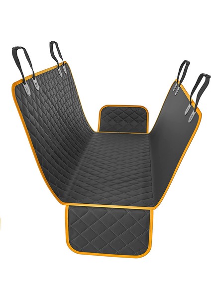 Evcil Hayvan Araba Paspası, Iki Koltuklu Evcil Hayvan Araba Paspası, Su Geçirmez Paspas, Araba Araba Köpek Minderi, Su Geçirmez, Arka Koltukta Insan Oturabilir (Yurt Dışından)