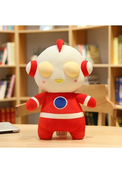 23 cm S Versiyonu Ultraman Bebek Tuzlu Yumurta Superman Peluş Oyuncak Bez Bebek Oyuncak Erkek Çocuk Günü Hediyesi (Yurt Dışından)