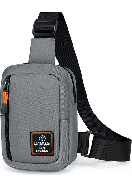 Erkek Omuzdan Askili Çanta Yeni Stil Moda Açık Çok Fonksiyonlu Küçük Sırt Çantası Erkekler Için Taşınabilir Seyahat Crossbody Çanta Göğüs Çantası (Yurt Dışından)