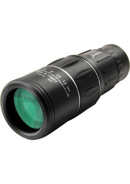 16X52 Yüksek Güçlü, Yüksek Çözünürlüklü, Düşük Işıklı Monoküler Teleskop (Yurt Dışından)