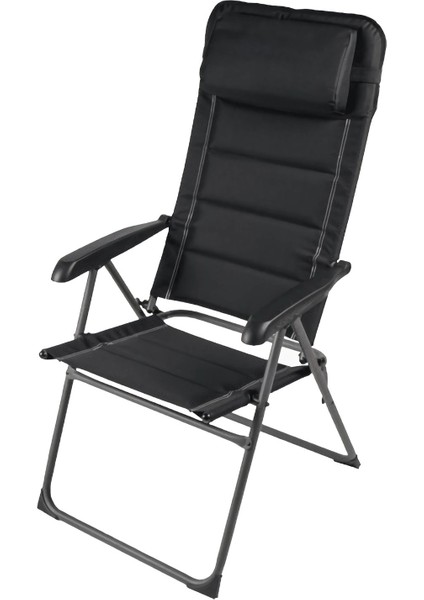 Comfort Firenze 6 Kademeli Siyah Kamp Sandalyesi