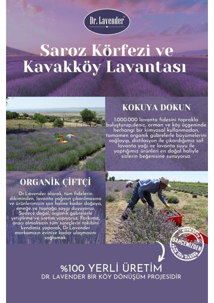 Dr. Lavender Lavanta Yağlı Sivrisinek Kovucu Vücut Bakım Seti