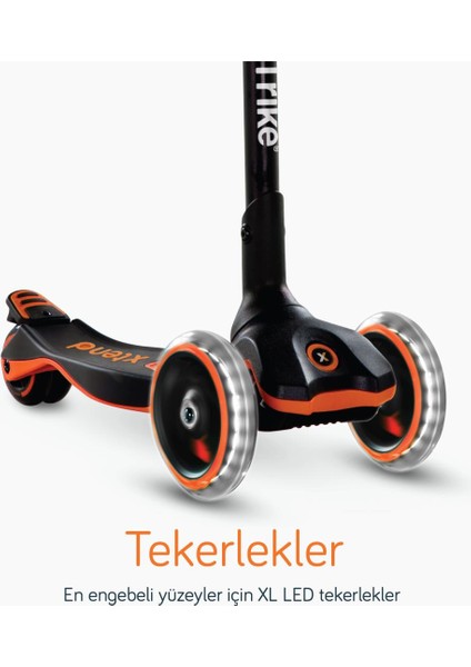 Xtend Büyüyebilen Ride On Scooter (1 - 12 Yaş) - Orange