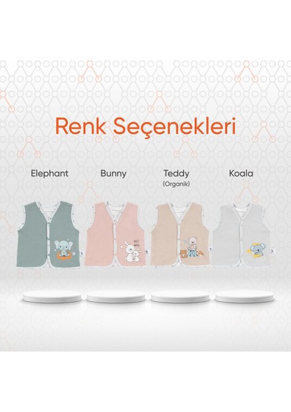 Hero Bebek Yeleği Teddy (Organik)