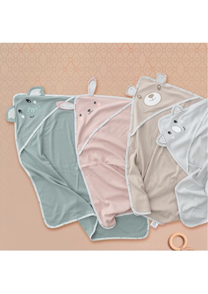Hero Nakışlı Bebek Battaniyesi Bunny