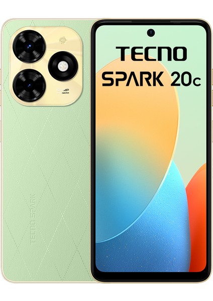 SPARK 20C 128 GB 4+4 GB Ram (Tecno Türkiye Garantili) Yeşil