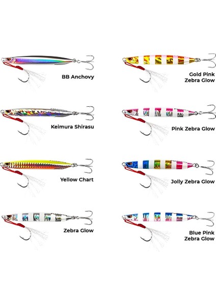 Metal Cast 40 gr Jig Yem