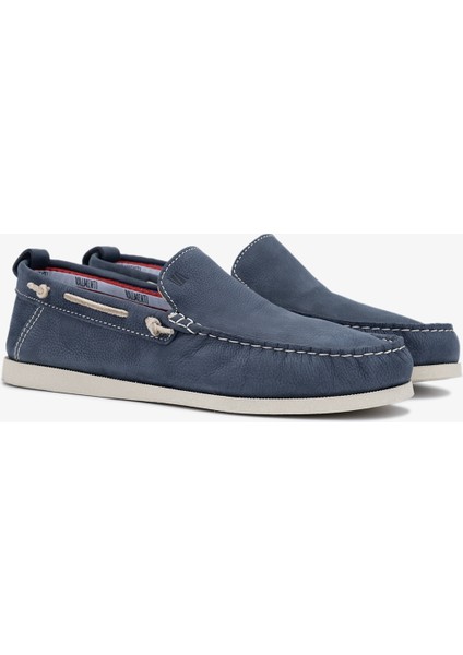 Suren Erkek Mavi Deri Casual Ayakkabı 496 2057 Erk Ayk Y24 fırsatları