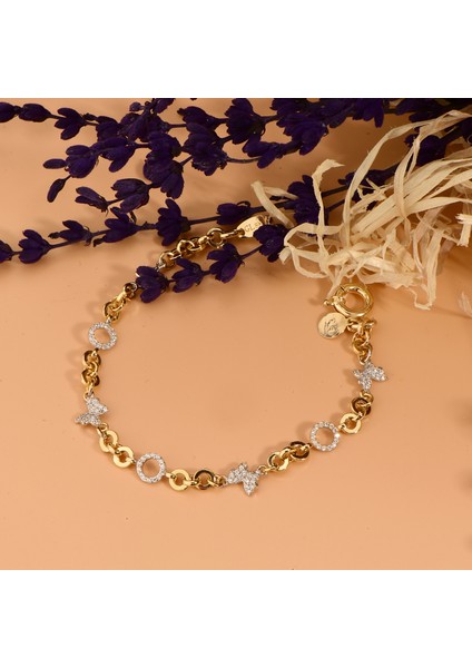 Hallow Kelebek Altın Bileklik CGKBLK0106 fiyatları