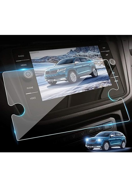Volkswagen Polo 8 Inç Ekran Koruyucu Multimedya Nano Şeffaf fırsatları