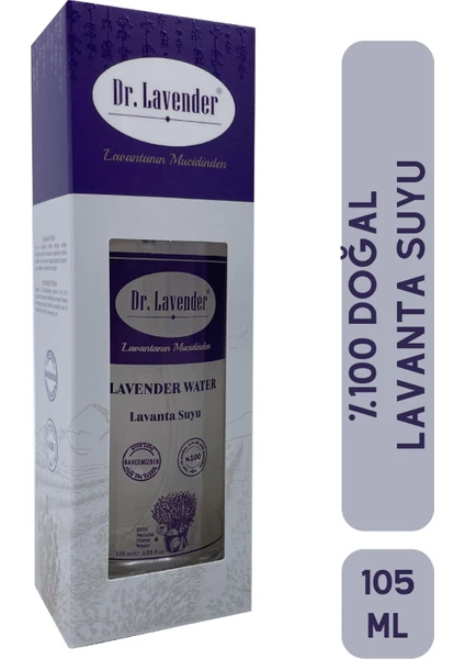 Dr. Lavender Doğal Lavanta Suyu 105 Ml Bahçemizden Lavanta Suyu