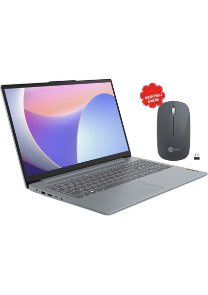 Ideapad Slim 3 15IAH8 Intel Core I5 12450H 8gb 512GB SSD Windows 10 Pro 15.6" Fhd Taşınabilir Bilgisayar 83ER000WTRM9