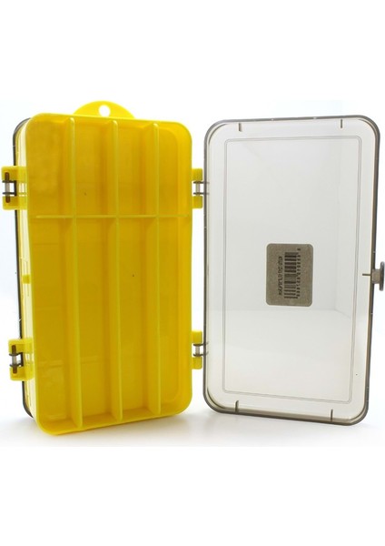 7217 Çift Taraflı Organze Kutu 13 Gözlü 17.5X10X4.5CM Yellow