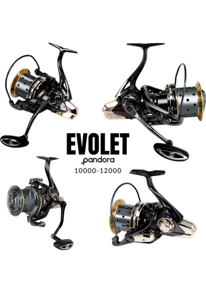 Evolet Makine 9+1 Bb Alüminyum Kafa 10000