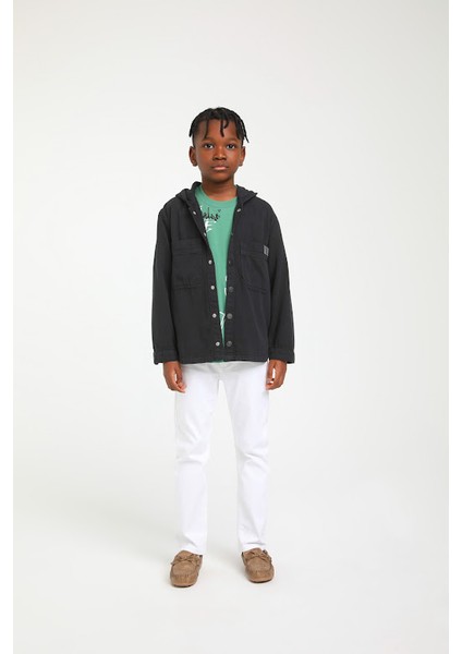 Erkek Kapuşonlu Gömlek 24200