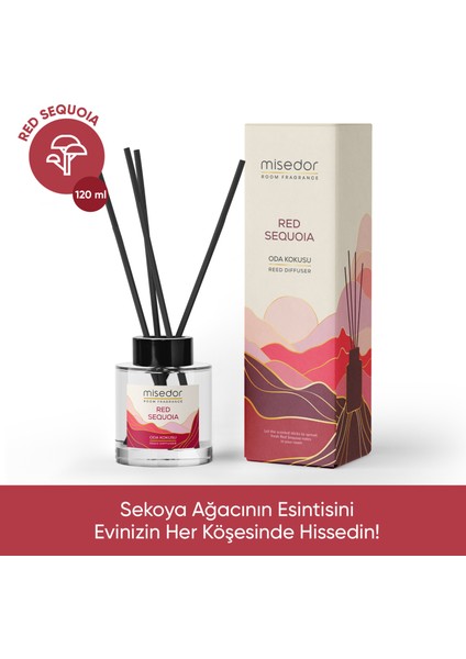 Red Sequoia Çubuklu Oda Kokusu 120 ml