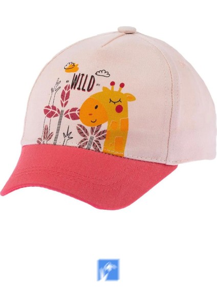 Pamuk Kız Çocuk Için Güneş Şapkası 1-3 Yaş Size 48-50