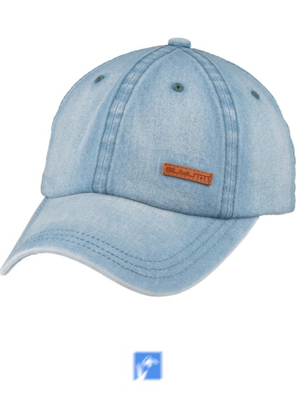 Pamuk Yetişkinler Için Üst Kalite Denim Kep 58-59 cm Unisex