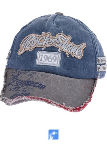 Yüksek Kalite, Pamuk Jean Trucker Şapka, Kadın ve Erkekler Için 58-59 cm