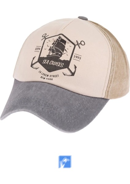 Yüksek Kalite, Pamuk Jean Trucker Şapka, Kadın ve Erkekler Için 58-59 cm