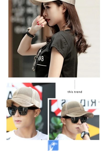 Ajurlu Bej Beyzbol File Şapka Kadın ve Erkekler Için fiyatları