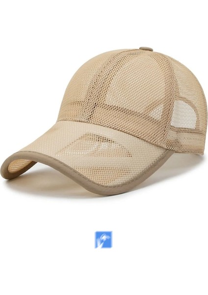 Ajurlu Bej Beyzbol File Şapka Kadın ve Erkekler Için modelleri