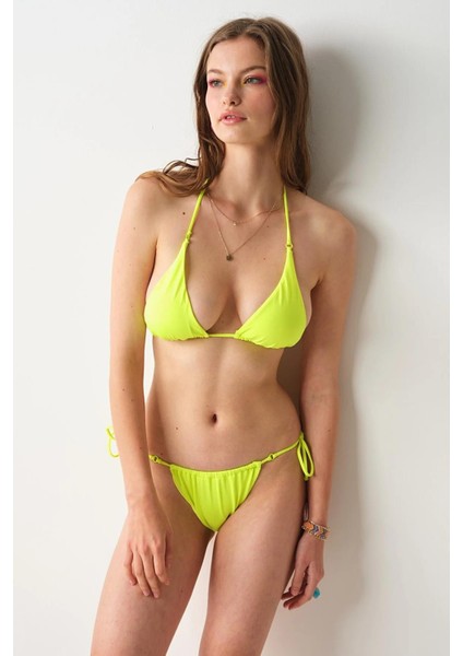 Marine Ipli Bikini Tek Alt Neon-Sari 239204