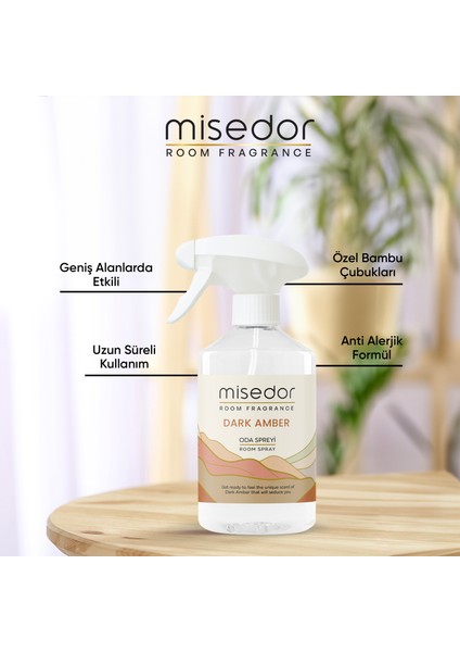 Dark Amber Oda ve Çamaşır Spreyi 500 ml